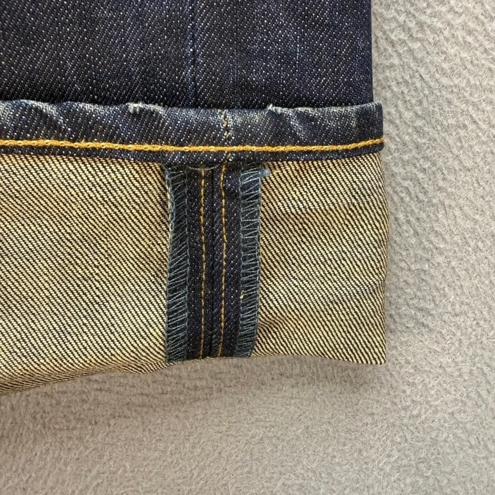 Polo Ralph Lauren Straight Leg Jeans 34x30 (FIT 36x30) Blue Denim Button Fly